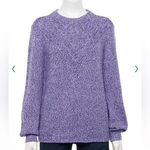 NWT Sonoma Stitch Detail Sweater